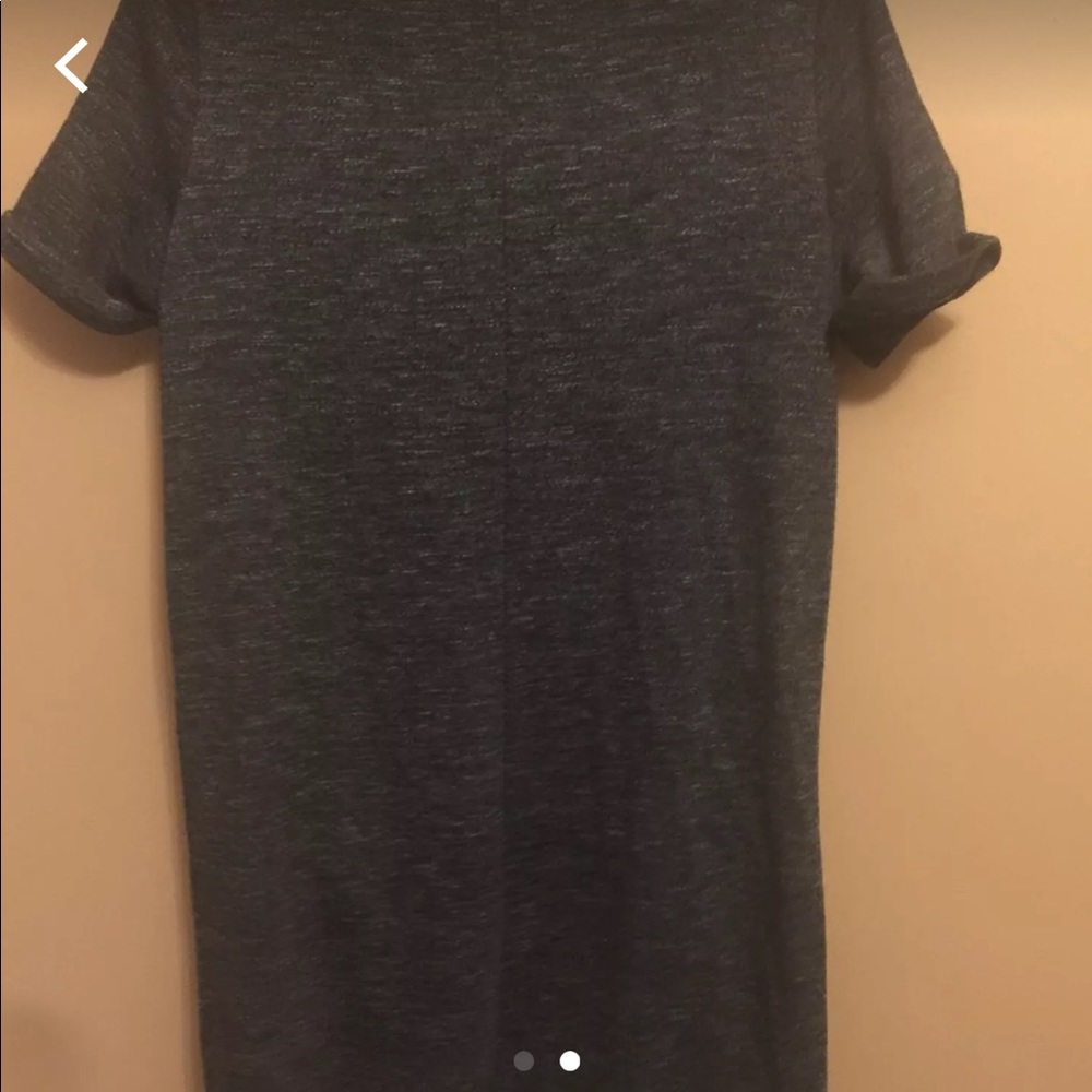 Gray knee length women’s dress - Picture 2 of 2